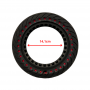 Red puncture tire 10x2.50 (34mm)
