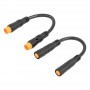 3 Pin male-female connection