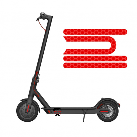 Reflective stickers - Xiaomi M365, Pro, Pro 2, 1S, Essential