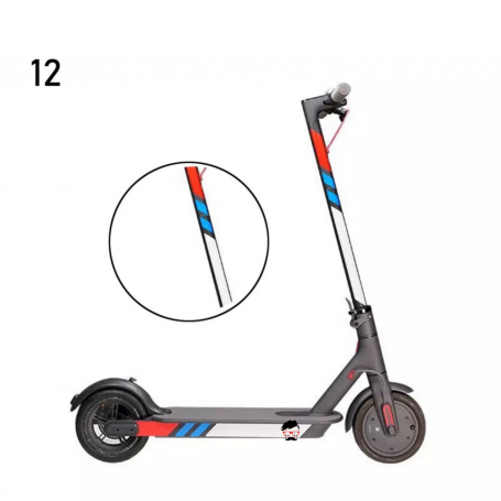 Naklejka odblaskowa - Xiaomi M365, Pro, Pro 2, 1S, Essential