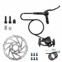 Kit de frein hydraulique arrière - étrier 4 pistons - levier - 1