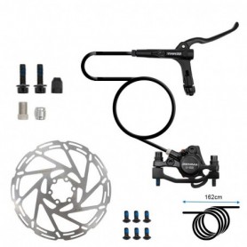 Kit de frein hydraulique arrière - étrier 4 pistons - levier - 1