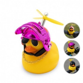 Canard en caoutchouc violet (PTO-003)