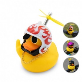Canard en caoutchouc rebelle feu (PTO-007)
