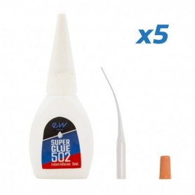 Colle de cyanoacrylate (pack de 5)