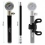 Hand pump EWAP-006 black with gauge