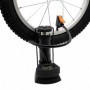 Foot pump with pressure gauge