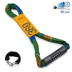 Antivol à code EWLK022 multicolore