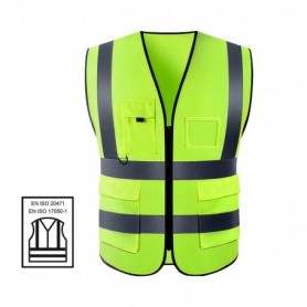 Gilet réfléchissant avec poches EWRV001