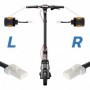 Clignotants gauche et droit Ninebot F3 E