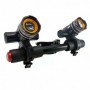 Phares LED rechargeables pour guidon
