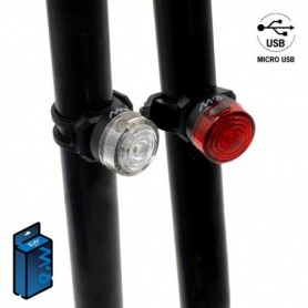 Kit feux avant et arrière rechargeables EWL001