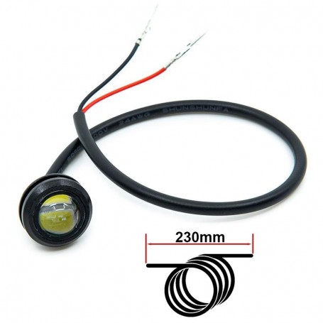 LED œil d'aigle blanche 12-36V Kukirin G2 Pro