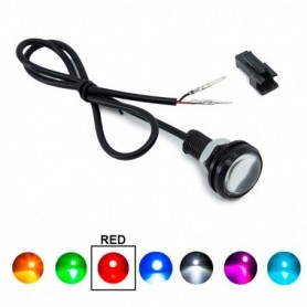 LED œil d'aigle 12V rouge