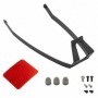 Mudguard kit with metal bracket 10" Xiaomi 1S / Essential / Pro 2 / Mi3