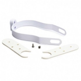 Support de garde-boue universel plastique blanc Xiaomi M365 / Pro