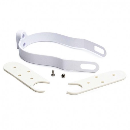 Support de garde-boue universel plastique blanc Xiaomi M365 / Pro