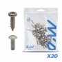 Vis de garde-boue Ninebot Max G2 (lot de 20)