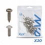 Vis de garde-boue Ninebot Max G2 (lot de 20)