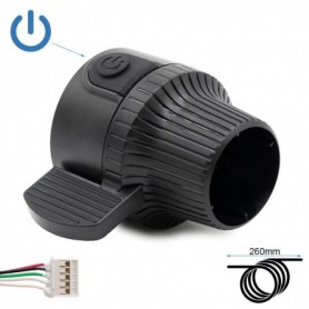Accélérateur avec bouton d'alimentation Kukirin G2 / G3 / G4