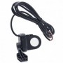 Gashebel SM-Stecker schwarz L