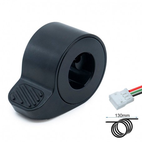 Accélérateur noir 13 cm Ninebot E2 E / E2 Plus connecteur JST ZH