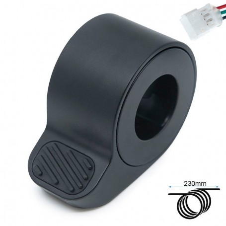 Accélérateur noir 23 cm Ninebot Max G65 connecteur JST ZH