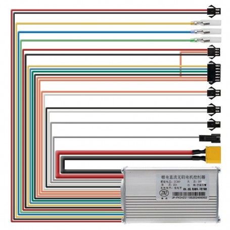 Contrôleur 36V 25A 800W LCD JP [J&P]