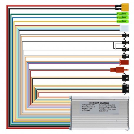 Contrôleur 48V 20A 800W LCD Liviae
