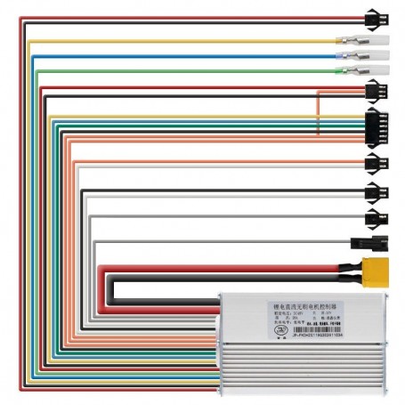Contrôleur 48V 28A 1200W LCD JP [J&P]