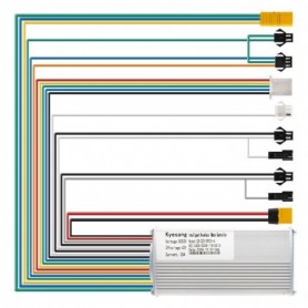 Contrôleur 52V 25A 1200W-A LCD QS-S4 [Kyesang]