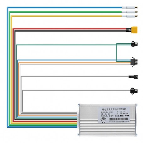 Contrôleur 52V 25A 800W-A LCD JP [J&P]
