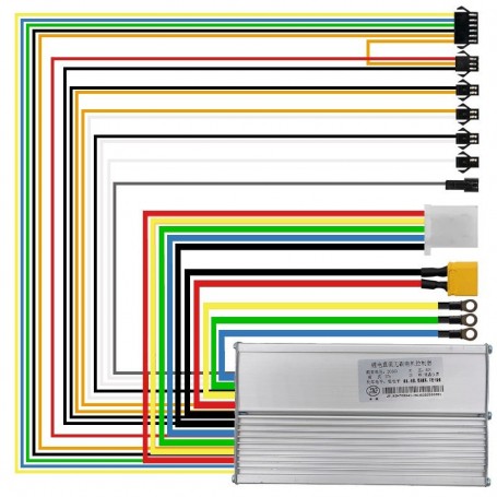 Contrôleur JP 60V 35A moteur unique [J&P]
