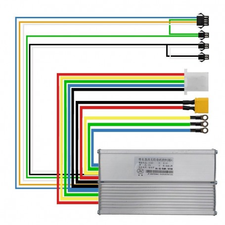 Contrôleur JP 60V 37A double moteur [J&P] (avant)