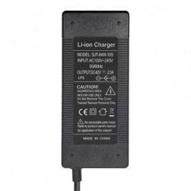 Chargeur 36V (sortie 42V) 2A connecteur GX12