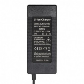 Chargeur 36V (sortie 42V) 2A connecteur GX16