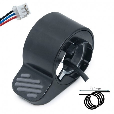 Frein électrique noir 10 cm Ninebot E22 / E25 / E45 E connecteur JST ZH [Original]