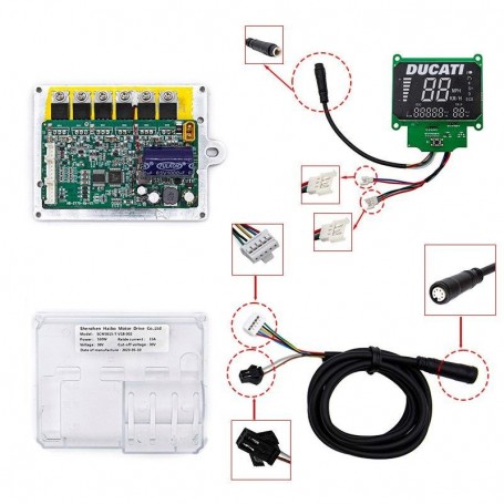 Kit électronique KC9 36V 15A 550W Ducati