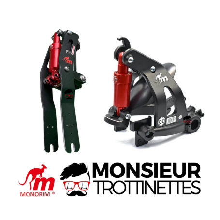 Pack Suspension Avant et Arrière Monorim Xiaomi M365 & M365 Pro/Pro 2/1S/Essential/Scooter3